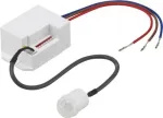 Renkforce 1362990 s&uuml;vispaigaldatav/lakke paigaldatav PIR-liikumisandur, 120 kraadi, relee, valge, IP20