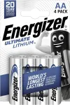 Energizer liitiumpatarei AA (Mignon), 4-pakk