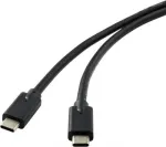 Renkforce RF-4531576 USB-kaabel 2 m USB 3.2 Gen 2 (3.1 Gen 2) USB C Must (RF-4531576)