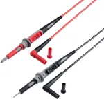 VOLTCRAFT MS-4PS ohutustestimisjuhe 4 mm ohutuspesa testotsik 1,00 m must, punane 1 tk (MS-4PS)