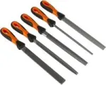 Viilikomplekt BAHCO 1-477-08-2-2 &mdash; 5-osaline k&auml;siviilide komplekt, 200 mm l&otilde;ikepikkus