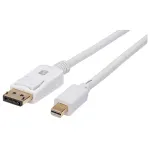 Techly ICOC MDP-020T4K DisplayPort kaabel 2 m Mini DisplayPort Valge