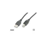 Digitus AK 672/3 AL USB-kaabel Must