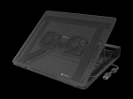 S&uuml;learvuti jahutusalus NATEC Tern 2 Plus &mdash; 2 ventilaatorit, s&uuml;learvutitele kuni 17,3 tolli, must