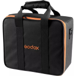 Kaamerakere kott Godox CB-12 AD600Pro-le, flanell/nailon, must ja oranž, &otilde;larihmaga