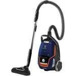 Trummel-tolmuimeja Electrolux EUOC94DB, kuivpuhastus, 5 L tolmukott, 850 W, 12 m ulatus, allergiafilter, must