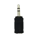 LogiLink CA1102 heliadapter - stereomini-pistik (M) 2x stereopesa (F) - 0,2m - must