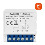AVATTO ZWSM16-W1 Smart Switch Module ZigBee 3.0 1-Gang 10A 2200W Tuya