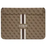 Guess Sleeve GUCS16P4RPSW 16 inch Brown 4G Printed Stripes