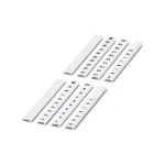 Phoenix Contact Terminal Block Marker ZB 6,1 mm White 10-Pack 0808749