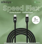 ALKAYA Speed Flex USB-C to Lightning kaabel 2 m Valge (CL-60033)
