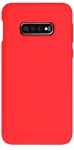 Evelatus Samsung Galaxy S10e Nano Silicone Case Soft Touch TPU Red