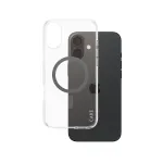 PanzerGlass CARE&trade; by &reg; Urban Combat Case l&auml;bipaistev musta MagSafe'iga iPhone 16 Plus