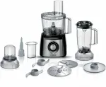 K&ouml;&ouml;gikombain Bosch MCM3501M &mdash; 800 W, 2,3 l kauss, must, 2 kiirust, impulssrežiim, blender ja mini hakkimisseade