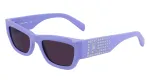 KARL LAGERFELD KL6141S522154 Naiste kassisilma p&auml;ikeseprillid - must atsetaatraam, hall gradientl&auml;&auml;ts, 52 mm