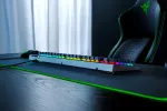 Razer BlackWidow V4 X juhtmega m&auml;ngu klaviatuur, kirillitsa, kollased l&uuml;litid, must