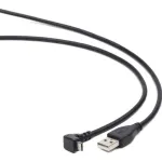Gembird USB 2.0 kaabel USB-A &ndash; Micro-USB-B 1,8 m must 90-kraadise nurga all