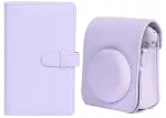 LOVEINSTANT Case Kit for Fuji Instax Mini 12 + Photo Album 108x / Purple