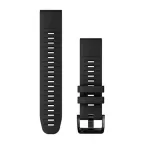 Garmin QuickFit 22 mm silikoonist kellarihm, must (010-13280-00)