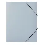 PAGNA Elasticated Corner Folder Pastell eco A4 PP Pastel Blue for Documents A4