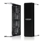 Paigalduskomplekt Noctua NA-HC4 chromax.Must &mdash; Alumiiniumist jahutusradiaatori tarvik protsessorile, must