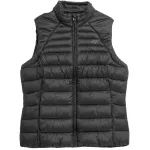 4F naiste polsterdatud vest F091 s&uuml;gavmust SS23 suurus L