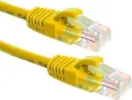 DSIT CAT6a U/UTP 100% vaskne patch-kaabel, 3m, kollane
