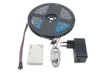 SYNERGY21 QuinLED dig2GO kaasaskantav digitaalne LED-komplekt RGBW riba, toitekontrolleri ja toiteallikaga S21-LED-JT230011
