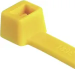 HellermannTyton T50R kaablivits, pol&uuml;amiid 6.6, kollane, 200mm x 4,6mm, 100 pakk 111-04805