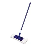 YORK nutikas lame mopiharja 45x15 cm teleskoopvarrega 74-130 cm, mikrokiud, hall/sinine