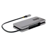 StarTech.com HB31CM4CPD3 4-pordiline USB-C jaotur, 4x USB-C, USB 3.2 Gen 2 10 Gbps, 100 W Power Delivery l&auml;bivool, 25 cm (9,8 tolli) kaabel
