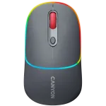 Canyon MW-22 2in1 RGB juhtmevaba hiir &ndash; hall &ndash; Bluetooth/RF &ndash; 1600 dpi &ndash; laetav