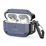Tech-Protect Rough Hook karp koos karabiiniga Apple AirPods Pro 1 / 2 jaoks, Steel Blue