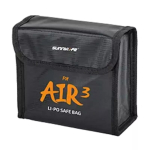 Akukott Sunnylife DJI Air 3 jaoks A3-DC599 &ndash; kaasaskantav 3-aku hoiustamine