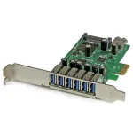 StarTech.com 7-pordiline PCI Express USB 3.0 kaart &ndash; standardne ja madalprofiiliga disain