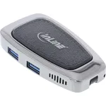 USB-jaotur InLine USB 3.2 Gen 2 Multi Hub (2xUSB-A + 1xHDMI + 1xUSB-C)