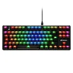 Mehaaniline m&auml;nguklaviatuur Sharkoon Crystal Shark Must DE RGB-valgustusega