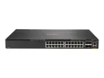 HPE Aruba 6300M - L&uuml;liti - L3 - hallatav - 24 x 10/100/1000 + 4 x 1 Gigabit / 10 Gigabit / 25 Gigabit / 50 Gigabit SFP56 (&uuml;leslingi / virnastamine) - esi- ja tagak&uuml;ljele - riiulisse