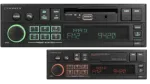 Pioneer SXT-C10PS 1-DIN DAB retro autoraadio, must, 88 W