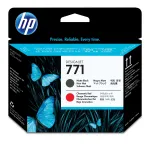 HP 771 mattmust/kromaatiline punane DesignJet prindipea