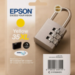 Epson Padlock &uuml;ksikpakendis kollane 35XL DURABrite Ultra tindikassett