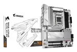 GIGABYTE B650 AORUS ELITE AX ICE emaplaat &ndash; toetab AMD Ryzen 9000 protsessoreid, 12+2+2 faasi digitaalne VRM, kuni 8000 MHz DDR5 (OC), 1xPCIe 5.0 + 2xPCIe 4.0 M.2, Wi-Fi 6E, 2.5GbE LAN, USB 3.2 Gen 2x2