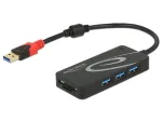 USB Hub DeLOCK 3.0 3 Port v&auml;line + 2 x SD pesa
