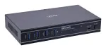 InLine 57885C KVM-l&uuml;liti, 2-porti, HDMI, 8K@60Hz, USB 3.2, IR & RS-232-ga