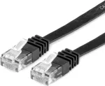 Value 21.99.0960 RJ45 v&otilde;rgukaabel, patch-kaabel CAT 6 U/UTP 0,50 m must 1 tk.
