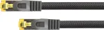 V&otilde;rgukaabel Python 8070PY-075S RJ-45 Cat7 7,5 m Must