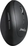 Perixx PERIMICE-819, ergonoomiline vertikaalne hiir, vaikne kl&otilde;ps, mitme seadmega, must (PERIMICE-819)