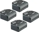 4 Shelly 2PM Gen4 Zigbee/Matter kontrolleri komplekt