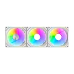 Jahutusventilaatorid Darkflash Gauss G24 3-&uuml;hes valge 120mm &mdash; komplekt 3 tk, 120 mm