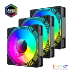 Gamemax | Korpuse ventilaator | KF300R BK | Must